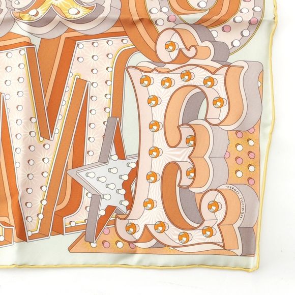 Hermes Carre 45 Petit Carre Hermes Electrique Silk Scarf Hermes Electrique - Picture 5 of 10